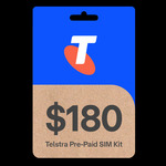 Telstra $180 Pre-Paid Sim Starter Kit