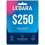 Lebara $250 Pre-Paid SIM Starter Kit