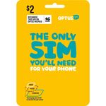Optus $2 Pre-Paid Sim Starter Kit