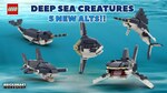 LEGO 31088 Creator Deep Sea Creatures