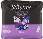 Stayfree All Nights Ultra Thin with Wings
