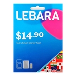 Lebara $14.90 Pre-Paid SIM Starter Kit
