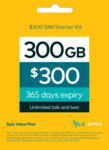 Optus $300 Pre-Paid Sim Starter Kit