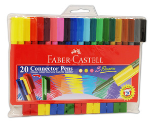 Faber Castell Connector Fibre Tip Pen Case Box Pack Of 60 Buy Online In Suriname At Desertcart