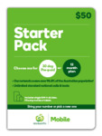Woolworths Mobile $50 Pre-Paid Mobile Starter Pack